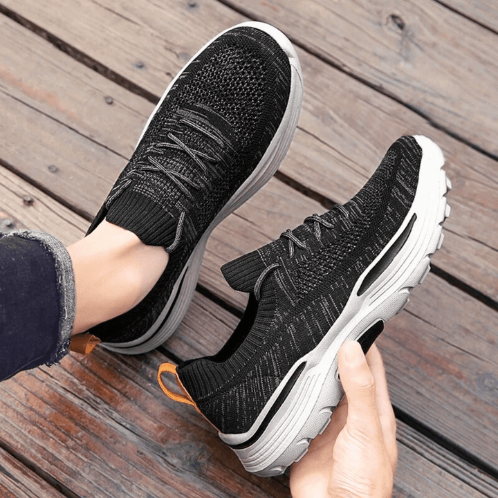 Molvana - AirMesh Breathable Sneaker - 14:771#khaki;200000124:100013888