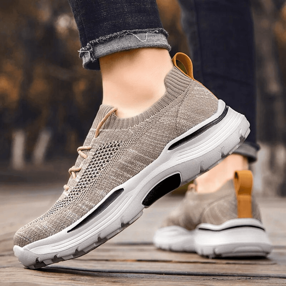 Molvana - AirMesh Breathable Sneaker - 14:771#khaki;200000124:100013888
