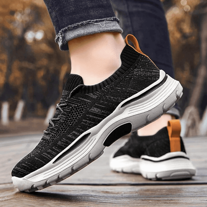 Molvana - AirMesh Breathable Sneaker - 14:771#khaki;200000124:100013888