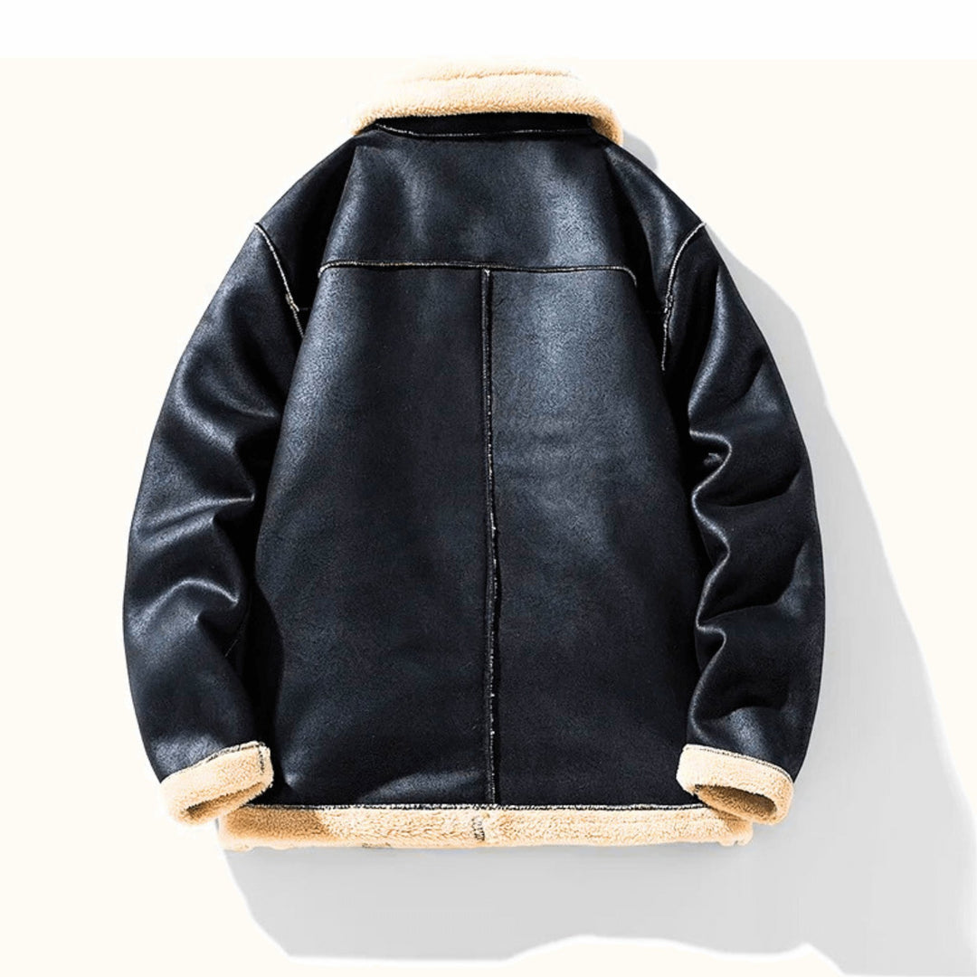 Molvana - Arctic Suede Leather Jacket - 14:193;5:361386