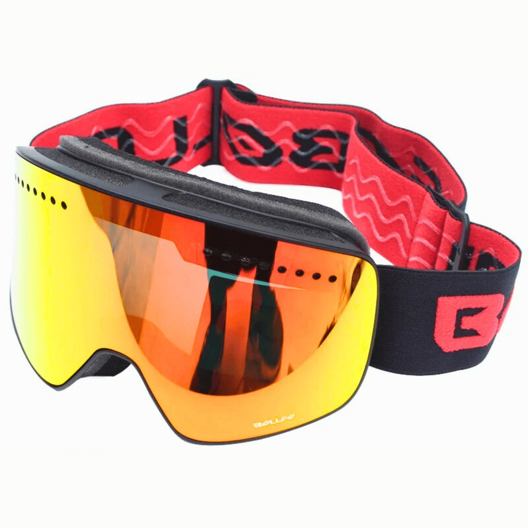 Molvana - ClearSight Magnetic Ski Goggles - 14:200006156#Red Red1 Lens