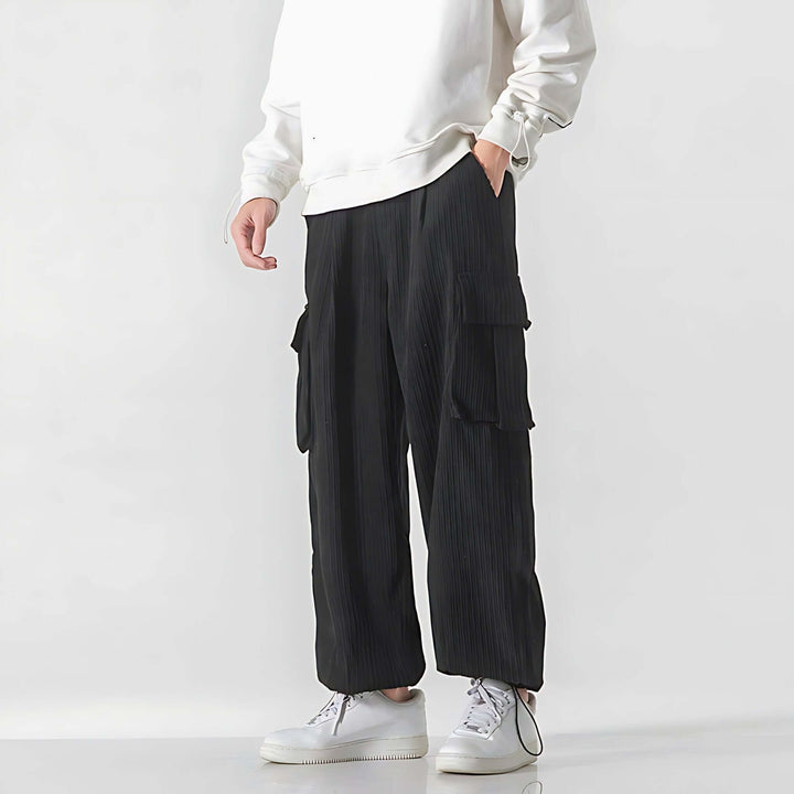 Corduroy Straight - Leg Cargo Pant - Molvana