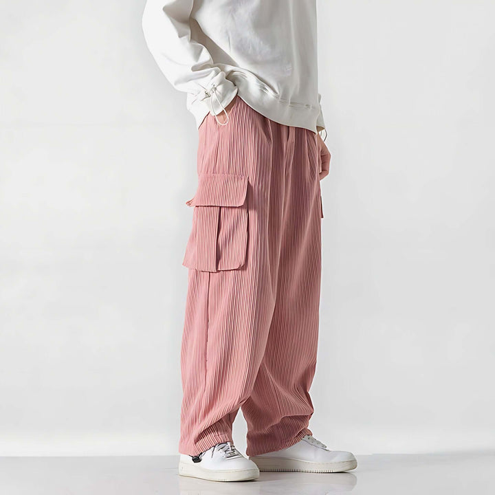 Corduroy Straight - Leg Cargo Pant - Molvana