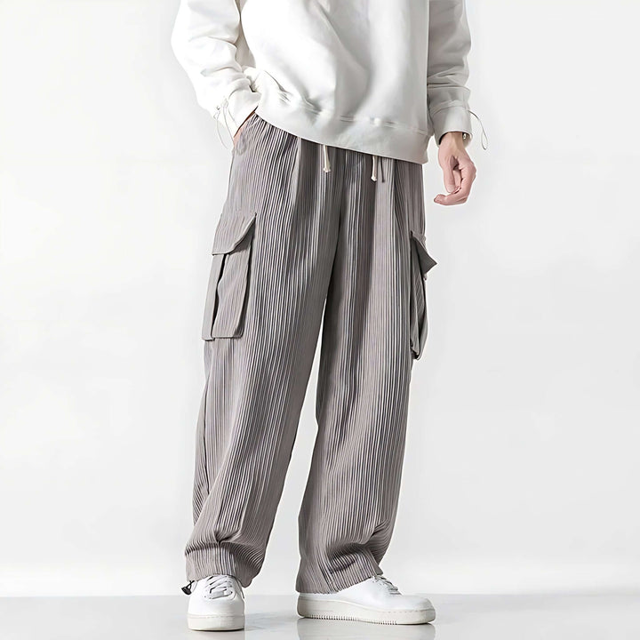 Corduroy Straight - Leg Cargo Pant - Molvana