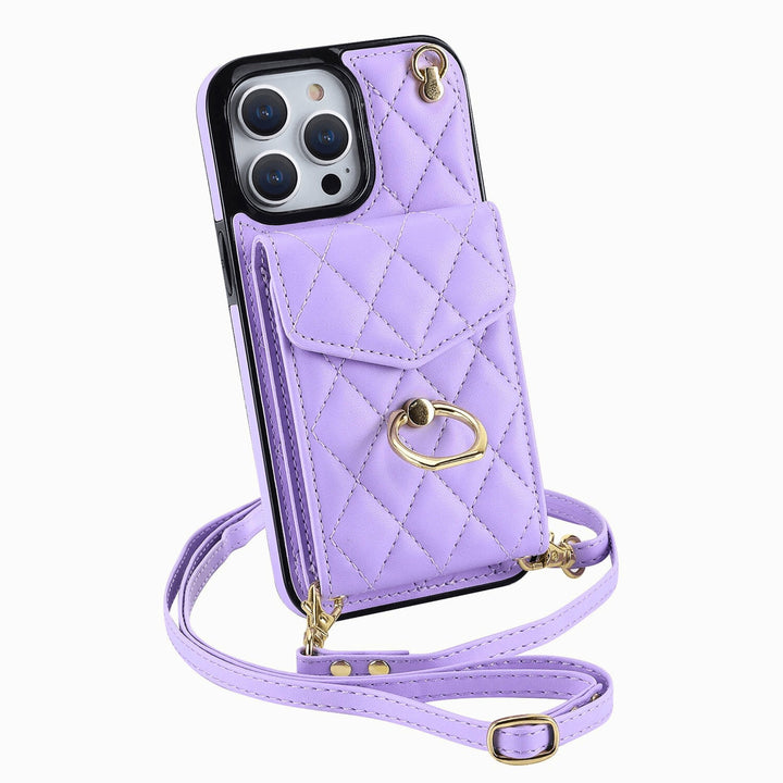 Molvana - Crossbody Wallet iCase - 10:202622813#For iPhone 16;14:771#Black