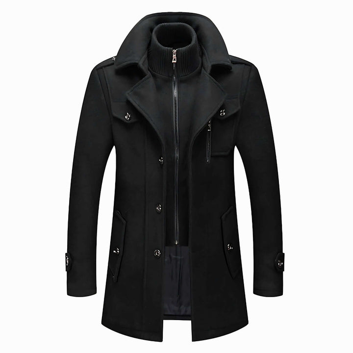 Executive Prestige Wool Coat - Molvana