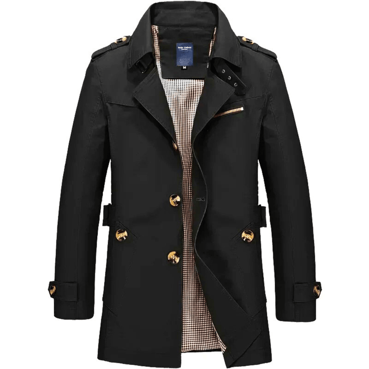 Molvana - Heritage Trench Coat - 14:771#Black;5:361386#M 50 - 60 KG