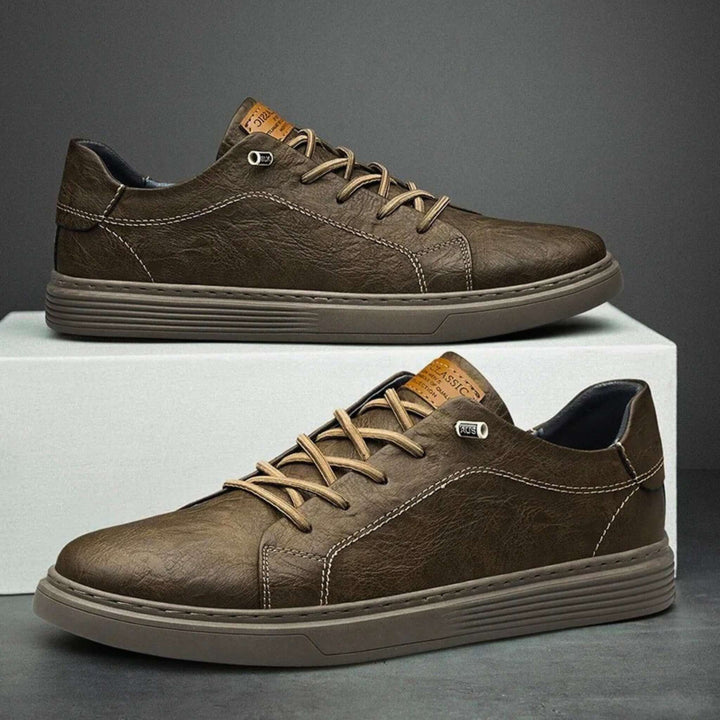 Molvana - Italian Leather Shoe - 14:200006154#Brown;200000124:200000337;200007763:201336100