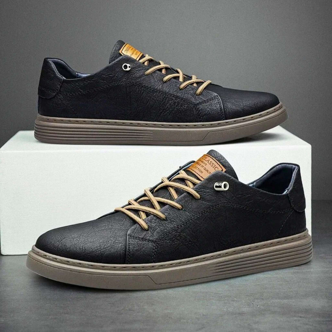 Molvana - Italian Leather Shoe - 14:193#Black;200000124:200000337;200007763:201336100