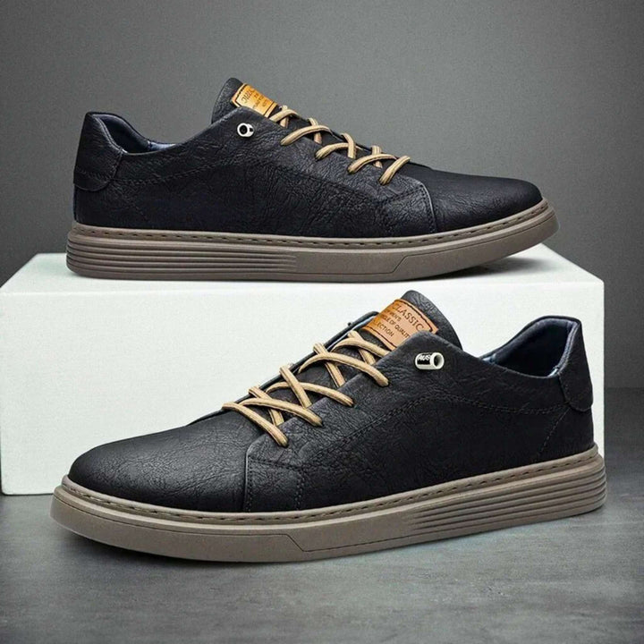Molvana - Italian Leather Shoe - 14:193#Black;200000124:200000337;200007763:201336100