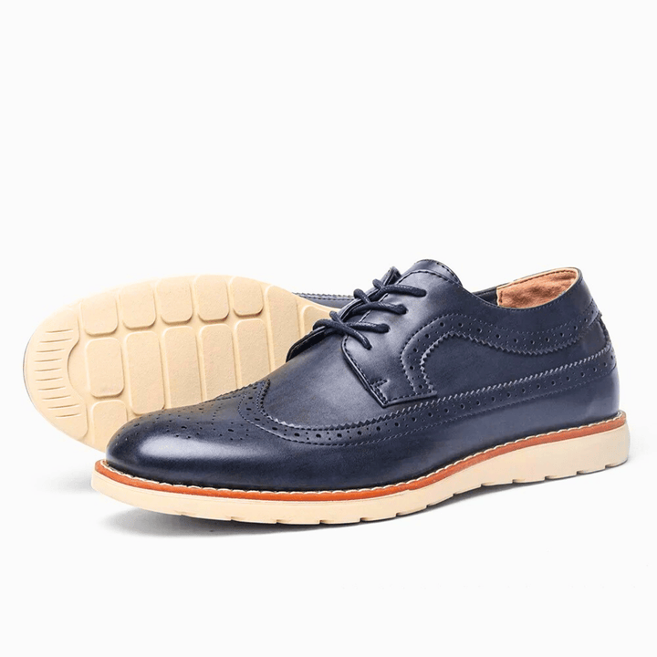 Molvana - MasterCraft Leather Brogue - 14:173#Blue;200000124:100010487