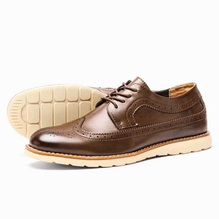 Molvana - MasterCraft Leather Brogue - 14:771#Brown;200000124:100013888