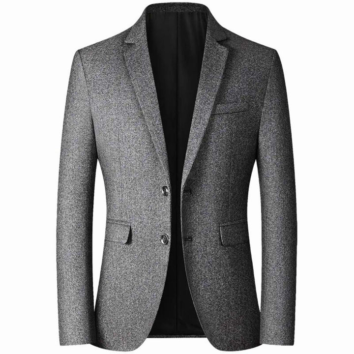 Molvana - Men's Formal Blazer - 14:771#Gray;5:361386#M 50 - 60 KG