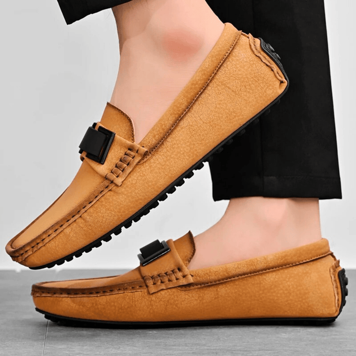 Molvana - Aurelian Artisan Loafer - 14:173#Red brown;200000124:200000898