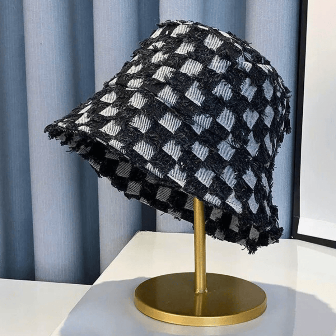 Molvana - BlueWave Denim Bucket Hat - 14:175#Black;200007763:201336100