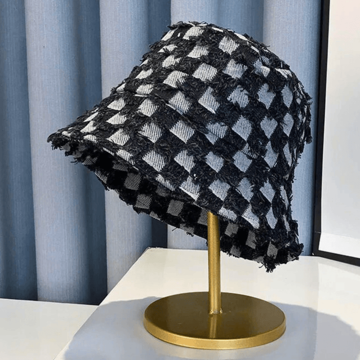 Molvana - BlueWave Denim Bucket Hat - 14:175#Black;200007763:201336100