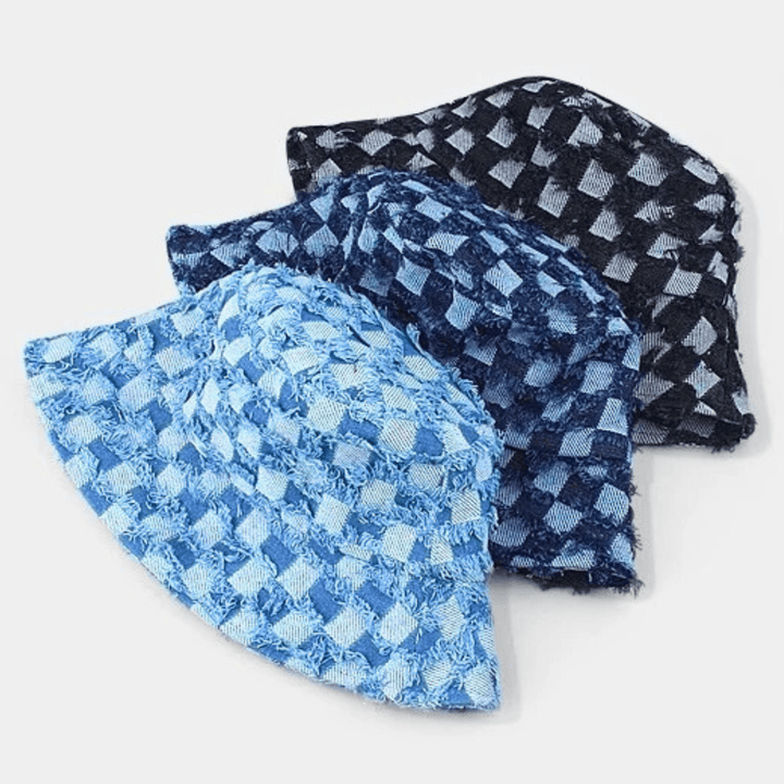 Molvana - BlueWave Denim Bucket Hat - 14:175#Black;200007763:201336100