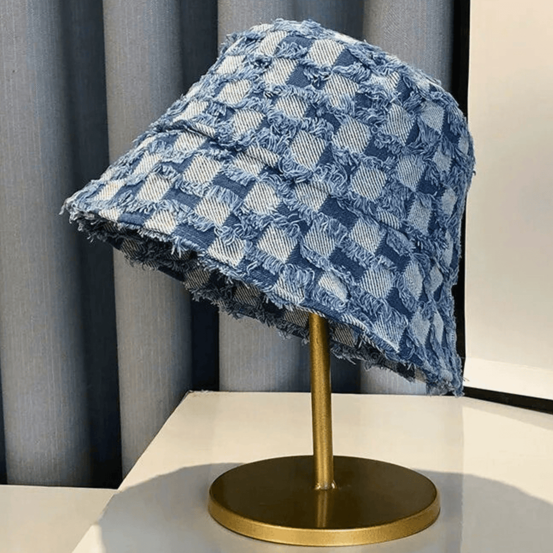 Molvana - BlueWave Denim Bucket Hat - 14:175#Black;200007763:201336100