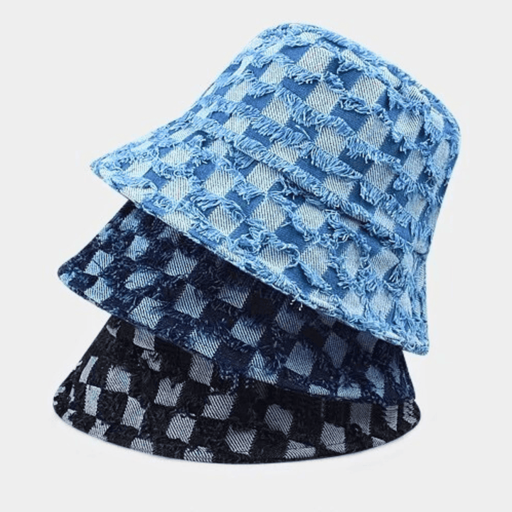 Molvana - BlueWave Denim Bucket Hat - 14:175#Black;200007763:201336100