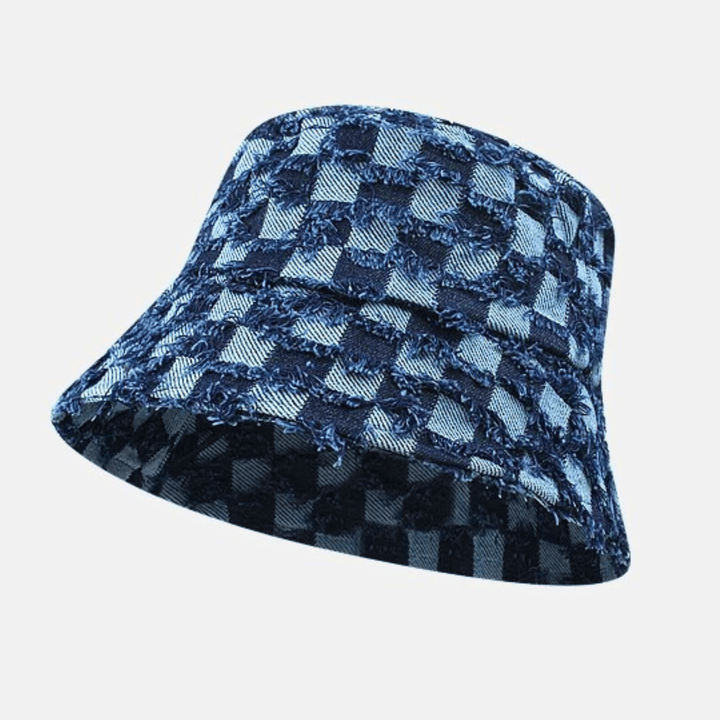 Molvana - BlueWave Denim Bucket Hat - 14:193#Dark Blue;200007763:201336100