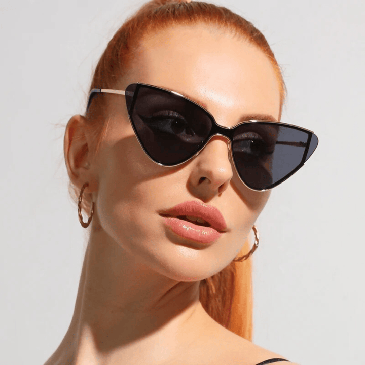 Molvana - Lumina Cat Eye Shades - 71:100009342#show as picture;73:193#gold black