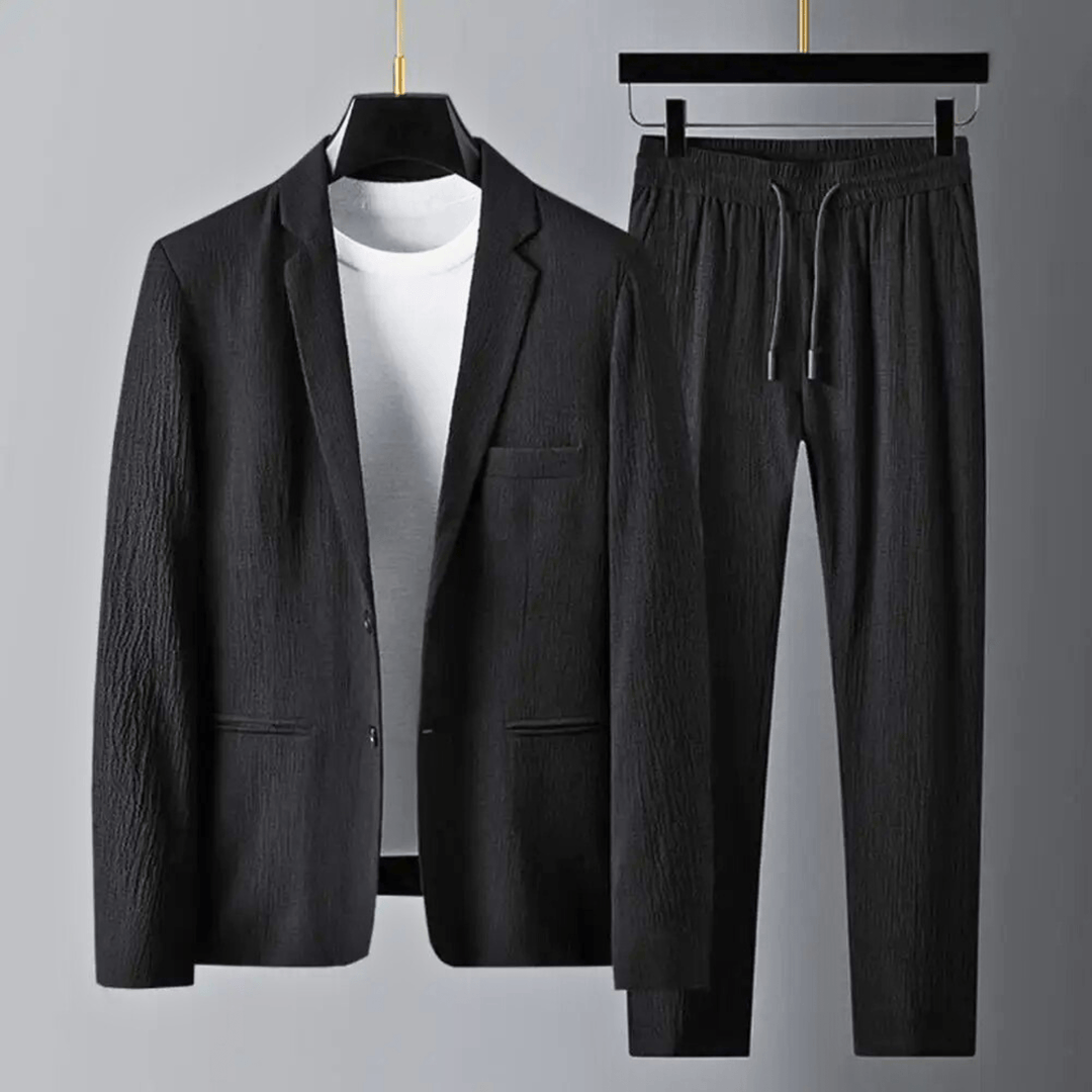 Molvana - Montevaro Classic Tailored Suit - 14:193#Black;200007763:201441035;5:361386#M