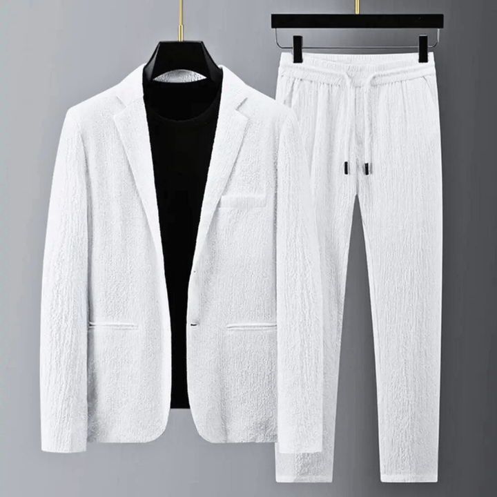 Molvana - Montevaro Classic Tailored Suit - 14:29#White;200007763:201441035;5:361386#M