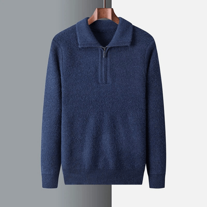 Molvana - Valmoré Wool Zip - Up - 14:1254#shang qing;5:200006272#Asia M