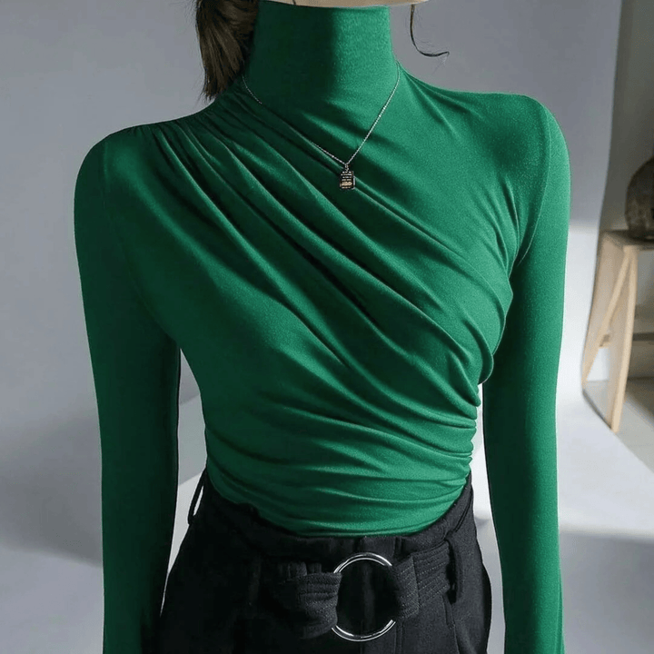 Molvana - Velvique Stretch Turtleneck - 14:175;5:4183#3XL