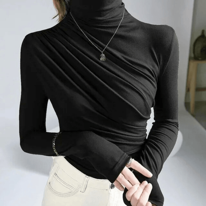 Molvana - Velvique Stretch Turtleneck - 14:193;5:4183#3XL