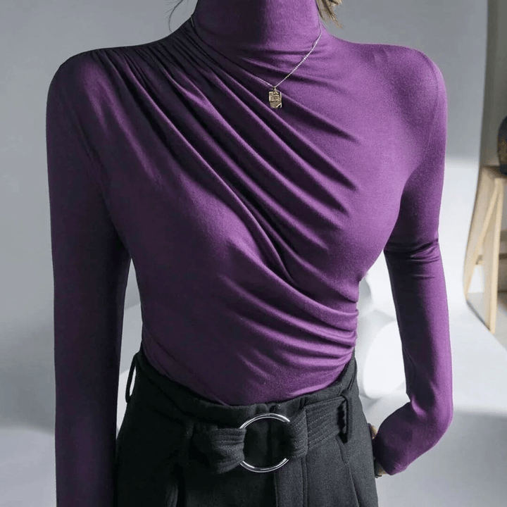 Molvana - Velvique Stretch Turtleneck - 14:496;5:4183#3XL