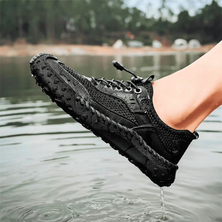 Nortvale - AirMesh TrailX Runners - 14:193#Black;200000124:200000898