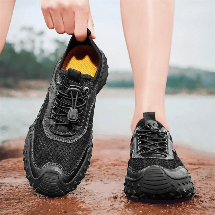 Nortvale - AirMesh TrailX Runners - 14:193#Black;200000124:200000898