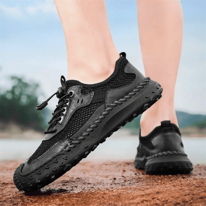 Nortvale - AirMesh TrailX Runners - 14:193#Black;200000124:200000898