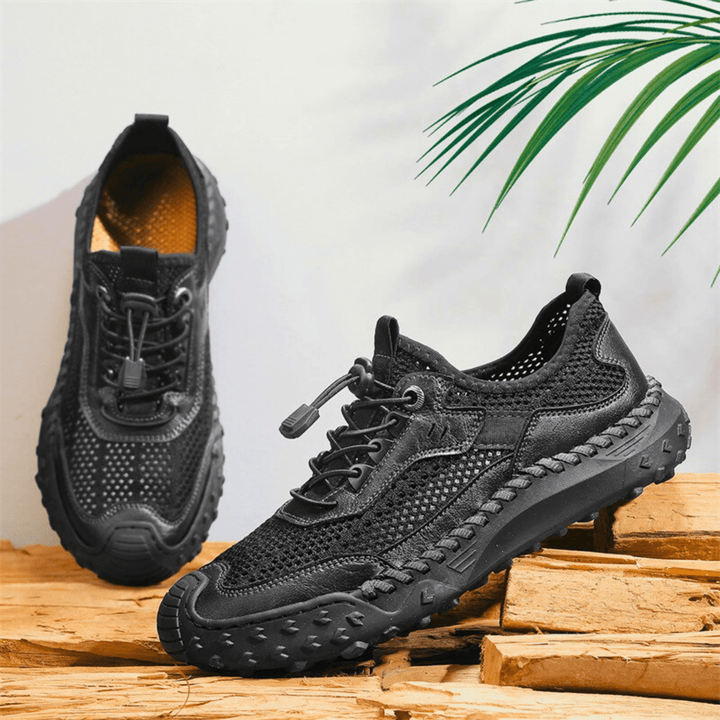 Nortvale - AirMesh TrailX Runners - 14:193#Black;200000124:200000898