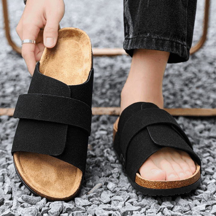 Nortvale - Argento Suede Sandals - 14:193;200000124:200000898