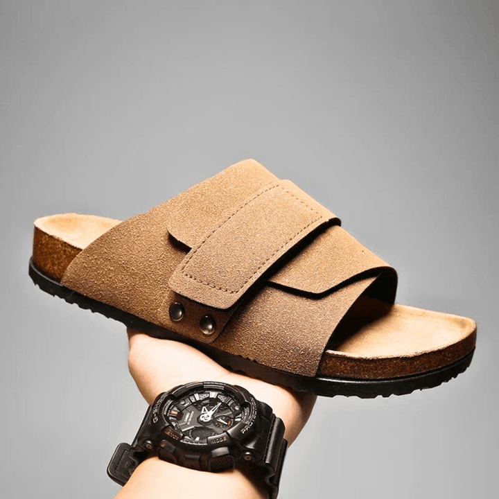 Nortvale - Argento Suede Sandals - 14:200001438;200000124:200000898