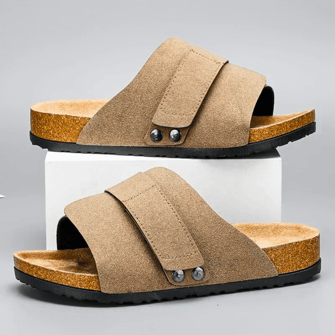 Nortvale - Argento Suede Sandals - 14:200001438;200000124:200000898