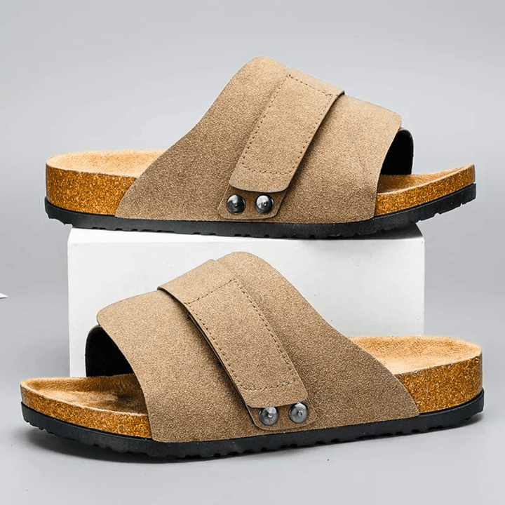 Nortvale - Argento Suede Sandals - 14:200001438;200000124:200000898