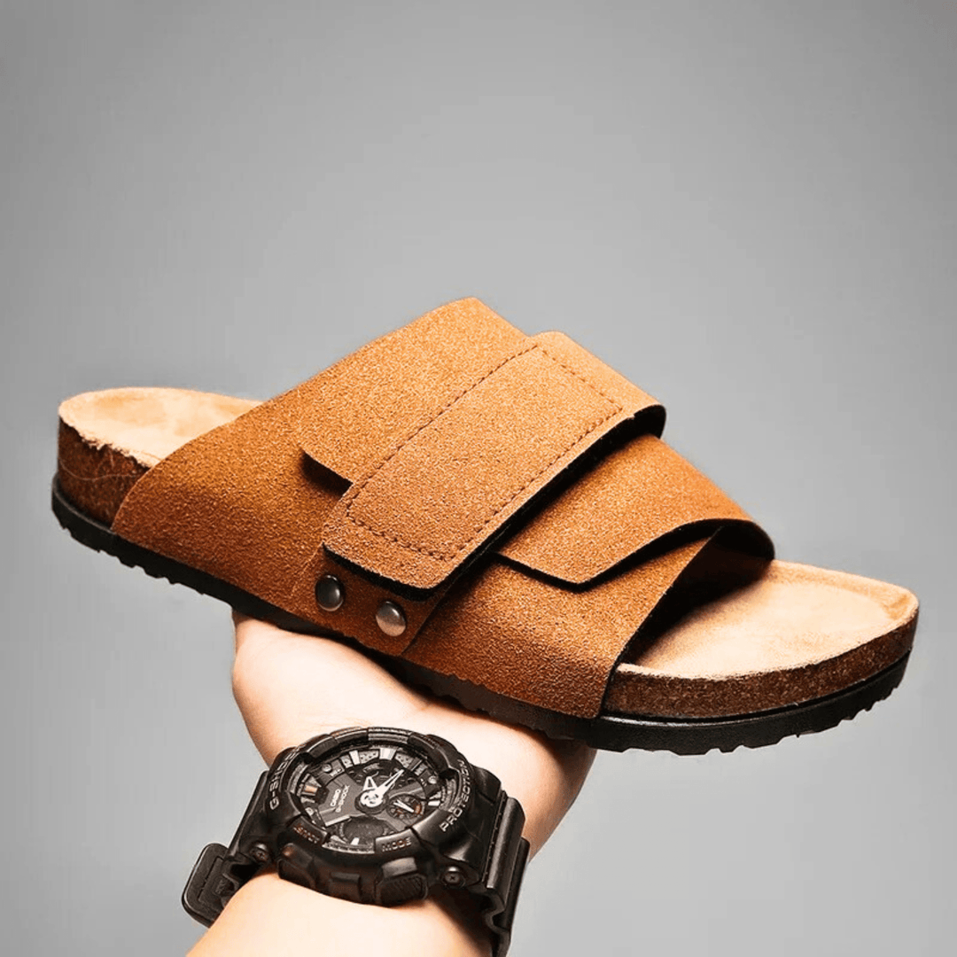Nortvale - Argento Suede Sandals - 14:200006154;200000124:200000898