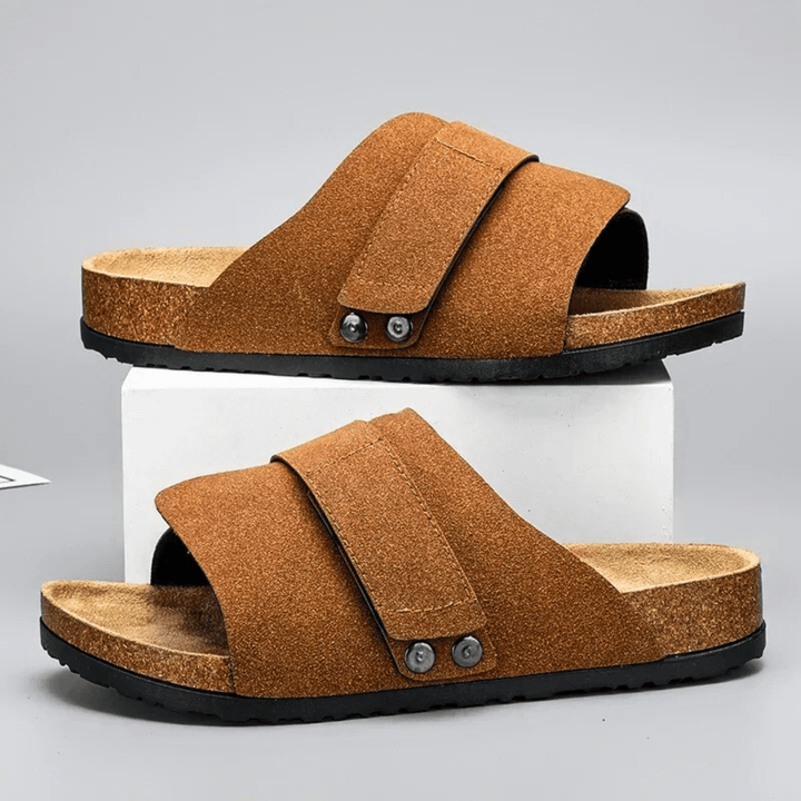 Nortvale - Argento Suede Sandals - 14:200006154;200000124:200000898