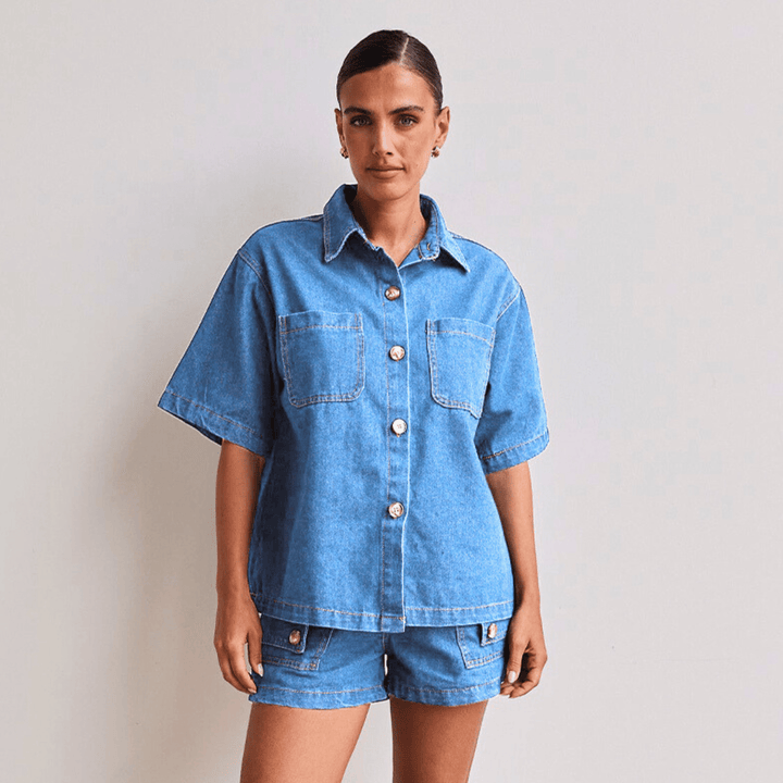 Nortvale - Aurela Denim Twinset - 000000000
