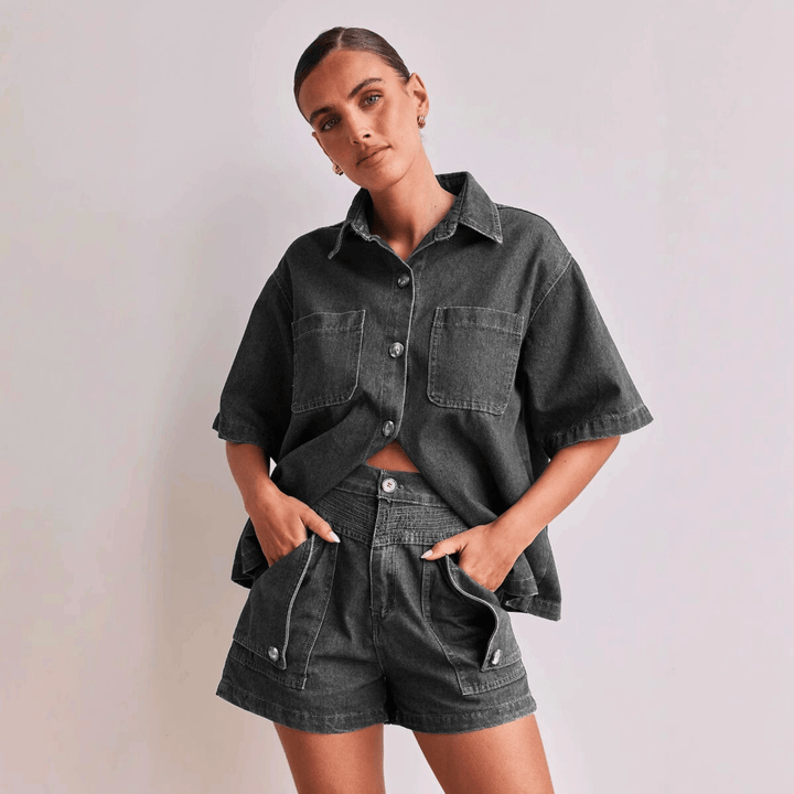 Nortvale - Aurela Denim Twinset - 000000000