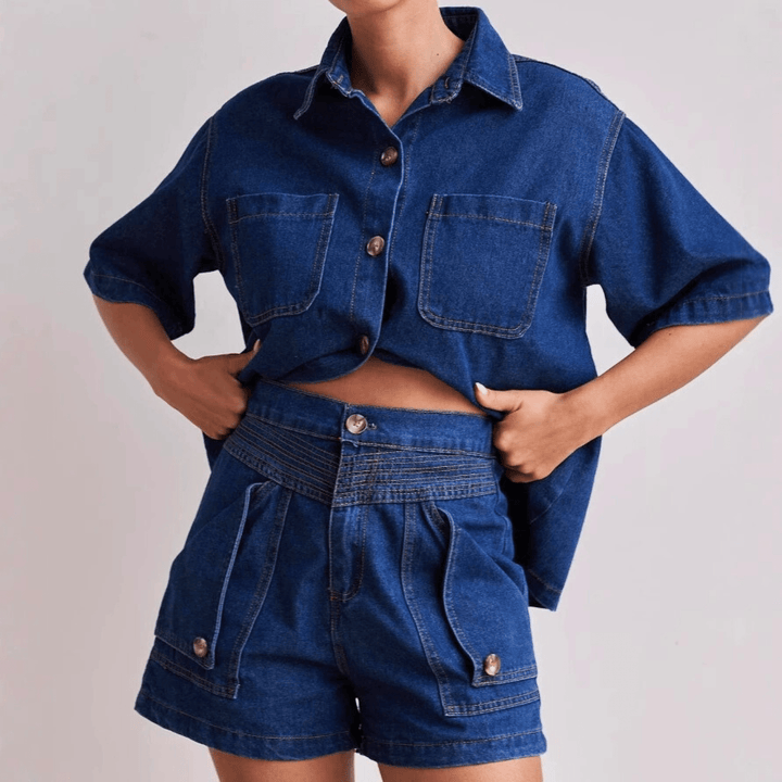 Nortvale - Aurela Denim Twinset - 000000000