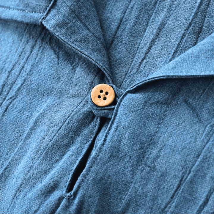 Nortvale - Aurelian Cotton Linen Shirt - 14:173;5:361386#Asian M (50 - 60 KG)