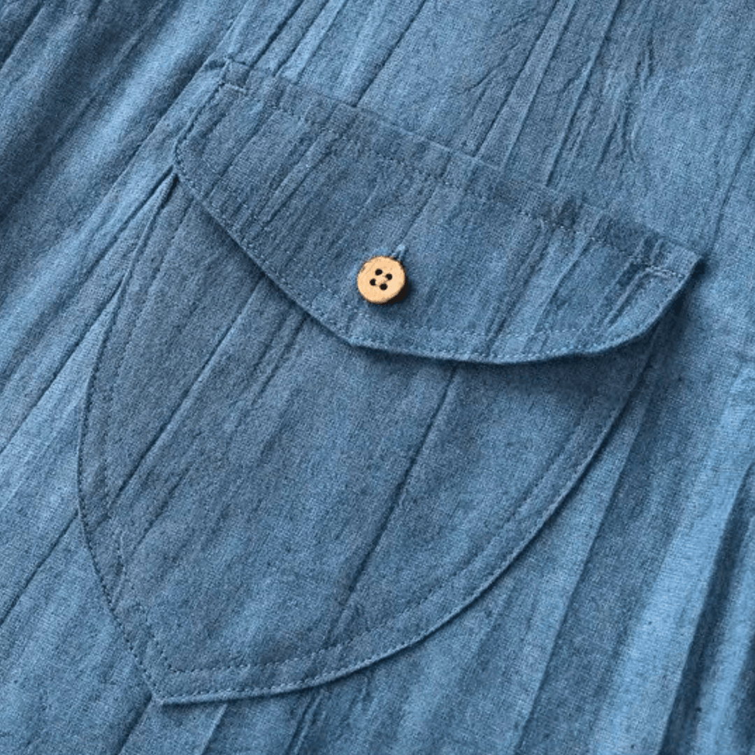 Nortvale - Aurelian Cotton Linen Shirt - 14:173;5:361386#Asian M (50 - 60 KG)
