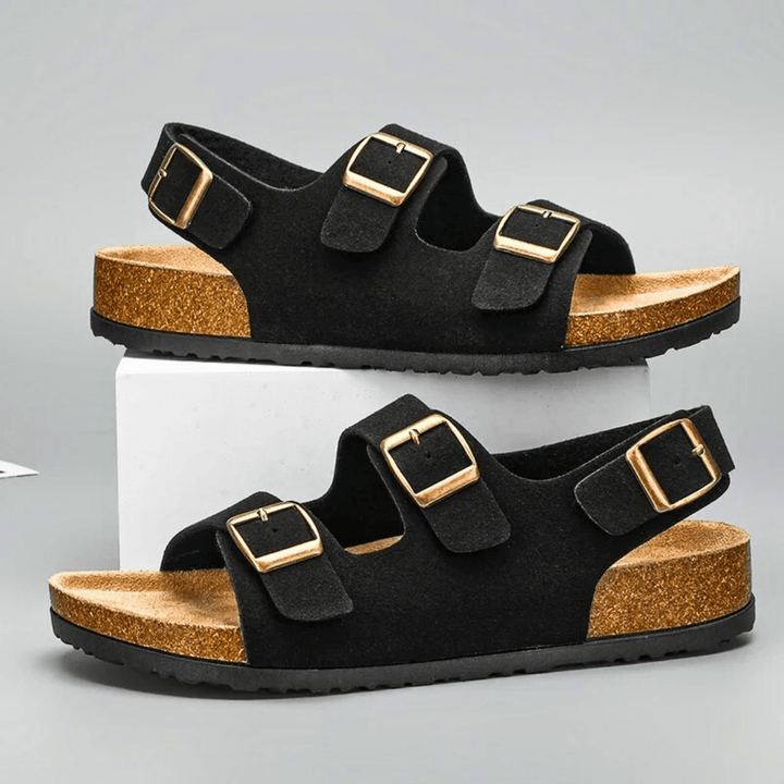 Nortvale - Aurelian Signature Sandals - 14:193#832 - Black;200000124:200000333#35 - 36
