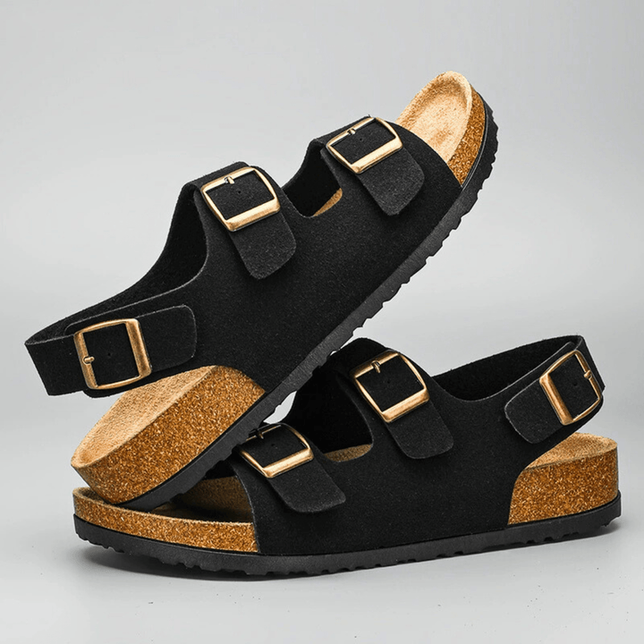 Nortvale - Aurelian Signature Sandals - 14:193#832 - Black;200000124:200000333#35 - 36