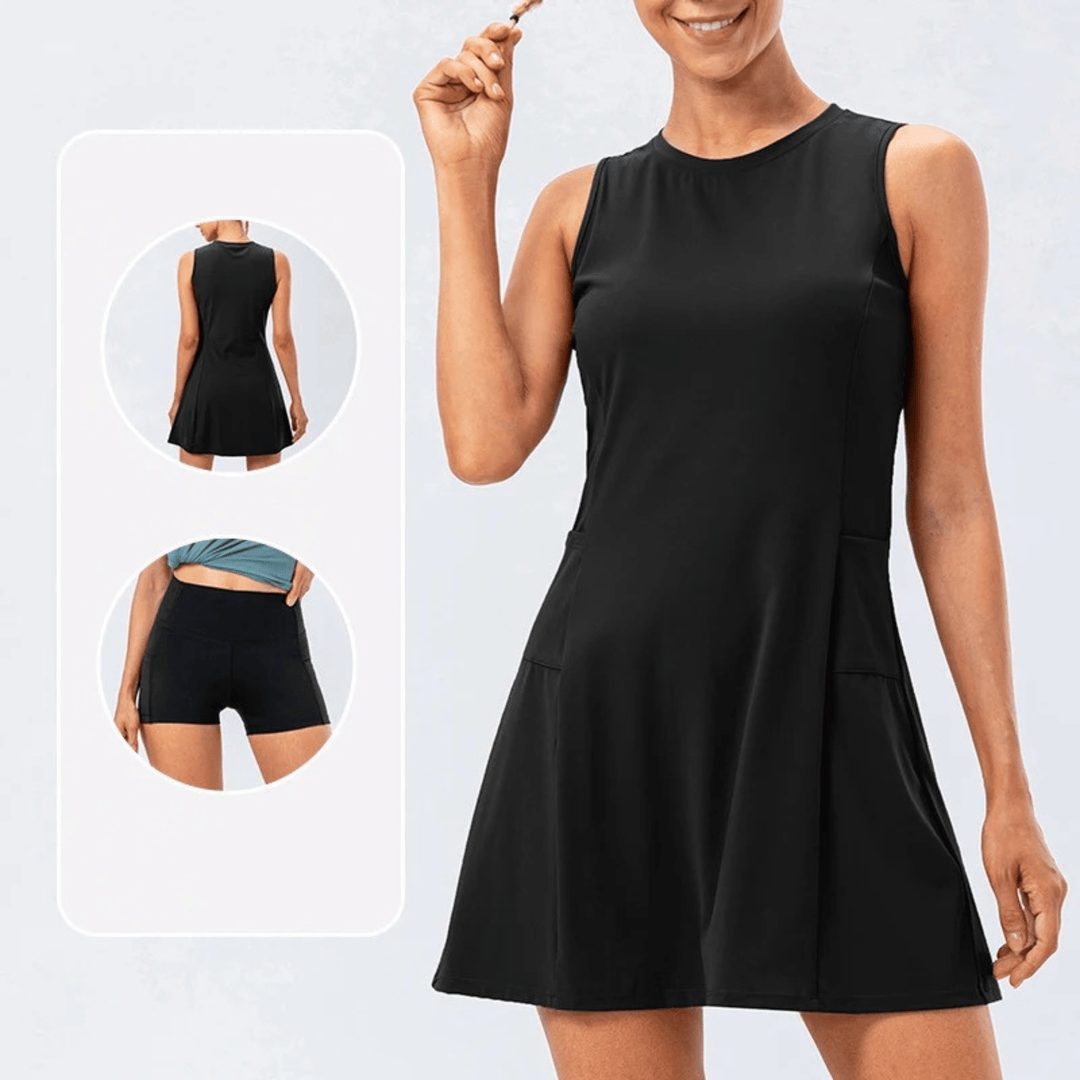 Nortvale - Aurelle Athletic Dress Set - 14:173#Black;5:100014066