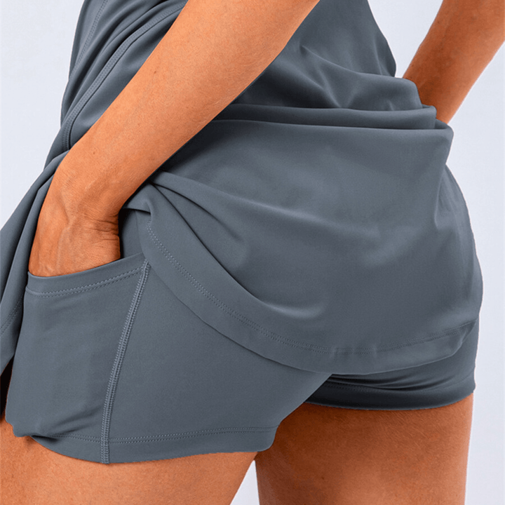 Nortvale - Aurelle Athletic Dress Set - 14:193#Gray;5:100014066